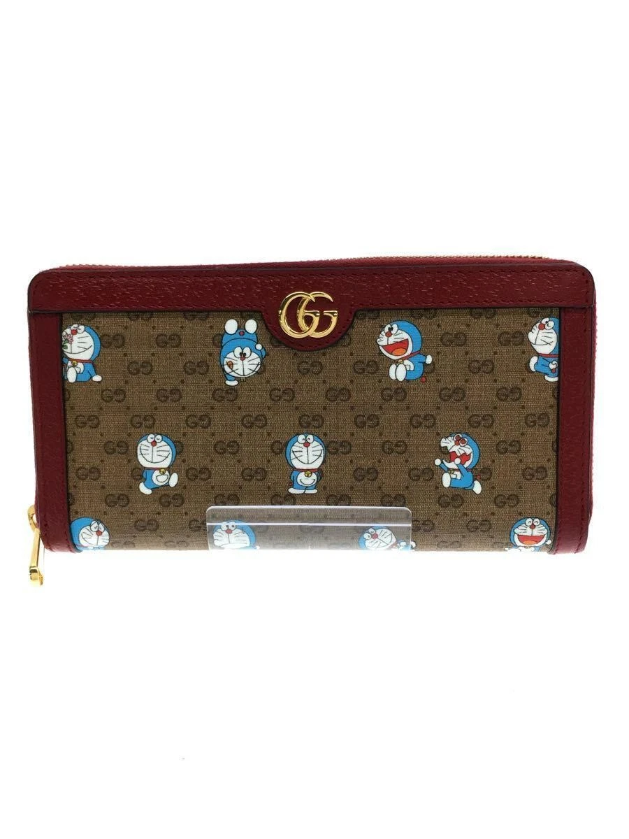 Portefeuille GUCCI zippé autour Mini GG Supreme