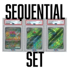 PSA 10 Sequential Set Venusaur SAR Bulbasaur Ivysaur Pokemon Card 151 Japanese