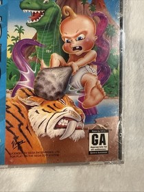 JW SegaCD Chuck Rock II Son of Chuck 1993 w Registration Card Mint