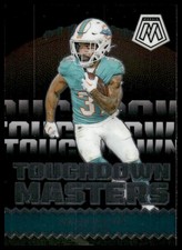 Raheem Mostert 2024 Panini Mosaic #TM-RMT Touchdown Masters Miami Dolphins