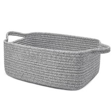 Gift Baskets Empty for Kids, Valentines Day Basket 13"L x 10"W x 5"H Grey