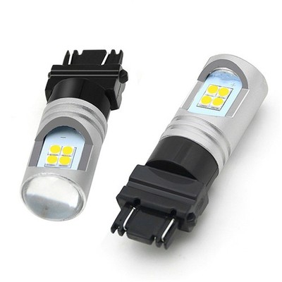 2 Stück Canbus 3157 LED P27 / 7W T25 LED Tagfahrlicht DRL Bremslicht 3156 3057