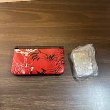 Nintendo 3DS XL Pokemon X and Y Red Handheld System Tested Working