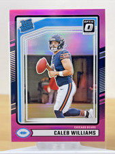 2024 Donruss Caleb Williams Optic Rated Rookie Preview Pink #327 Bears