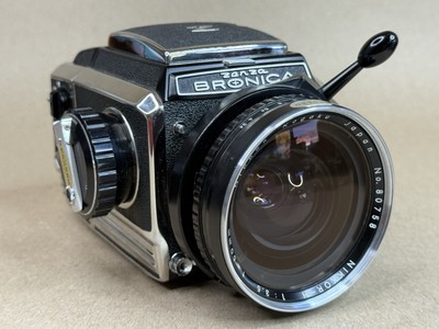 Zenza Bronica S2A Medium Format Film Camera W/ 50mm 3.5 Nikkor-H