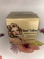Beef Tallow & Beeswax & Honey Face & Body Moisturizer, 4.23 oz.- Sealed In Box