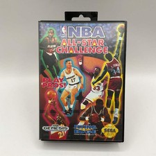 NBA All-Star Challenge Sega Genesis CIB