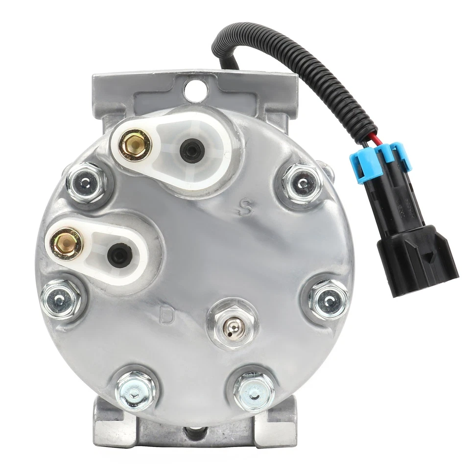 A/C AC Compressor W/Clutch For 1991-2010 International Harvester Wholesale - Image 3 of 4