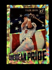 2018 Panini Donruss ATOMIC FOIL REFRACTOR AMERICAN PRIDE Tyler Holton item 1