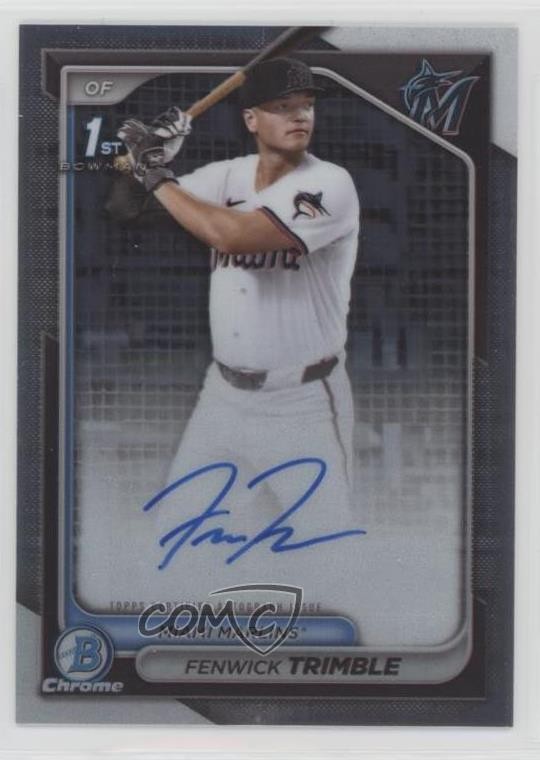 2024 Bowman Draft Chrome Prospect Auto Fenwick Trimble #CPA-FT Auto f0r