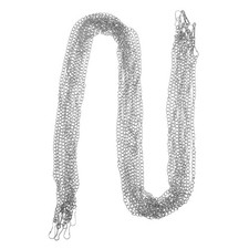  10 Pcs Picture Rail Hangers Metal Hanging Chain Decorative Ornaments