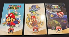 Super Mario 3D All-Stars Posters My Nintendo Rewards 35th Anniversary set of 3