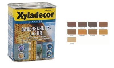 Xyladecor Dauerschutzlasur 0,75L BEULE Holzschutz  Lasur Holzlasur