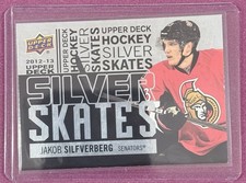 2012-13 Upper Deck Silver Skates Jakob Silfverberg Ottawa Senators #SS20