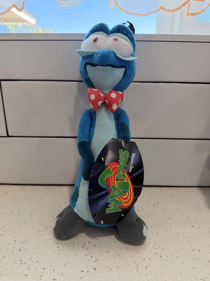 VTG 1996 Warner Bros. Space Jam Monstars Plush Set 3 Pack w/ Original Tags (NWT) - Image 4 of 4