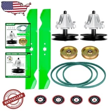 Complete 42" RZT Mower Deck Rebuild Kit Cub Cadet Troy Bilt Spindles Blades