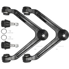 K7424 K7411 4PCS Suspension Kit Front Upper Control Arm and Lower Ball Joint,