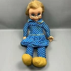 Mattel Mrs. Beasley Doll Pull String No Talking w/ Original Glasses Dirty
