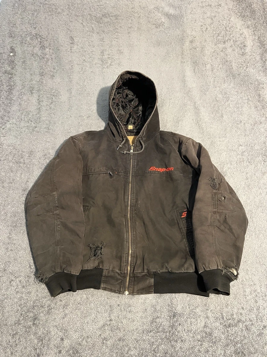 Snap-on フード付きブラウンジャケット S-BRYAN フード付きジャケット｜ブラウン｜メンズ｜DIESEL