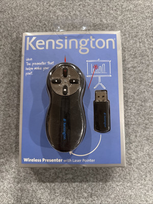 Kensington Wjireless Presenter with Laser Pointer w/USB Dongle - K33374USA 