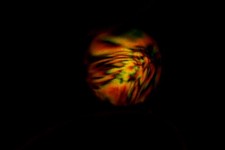 República Dominicana Ámbar Esfera 16mm Anisotropía Inducida por Estrés