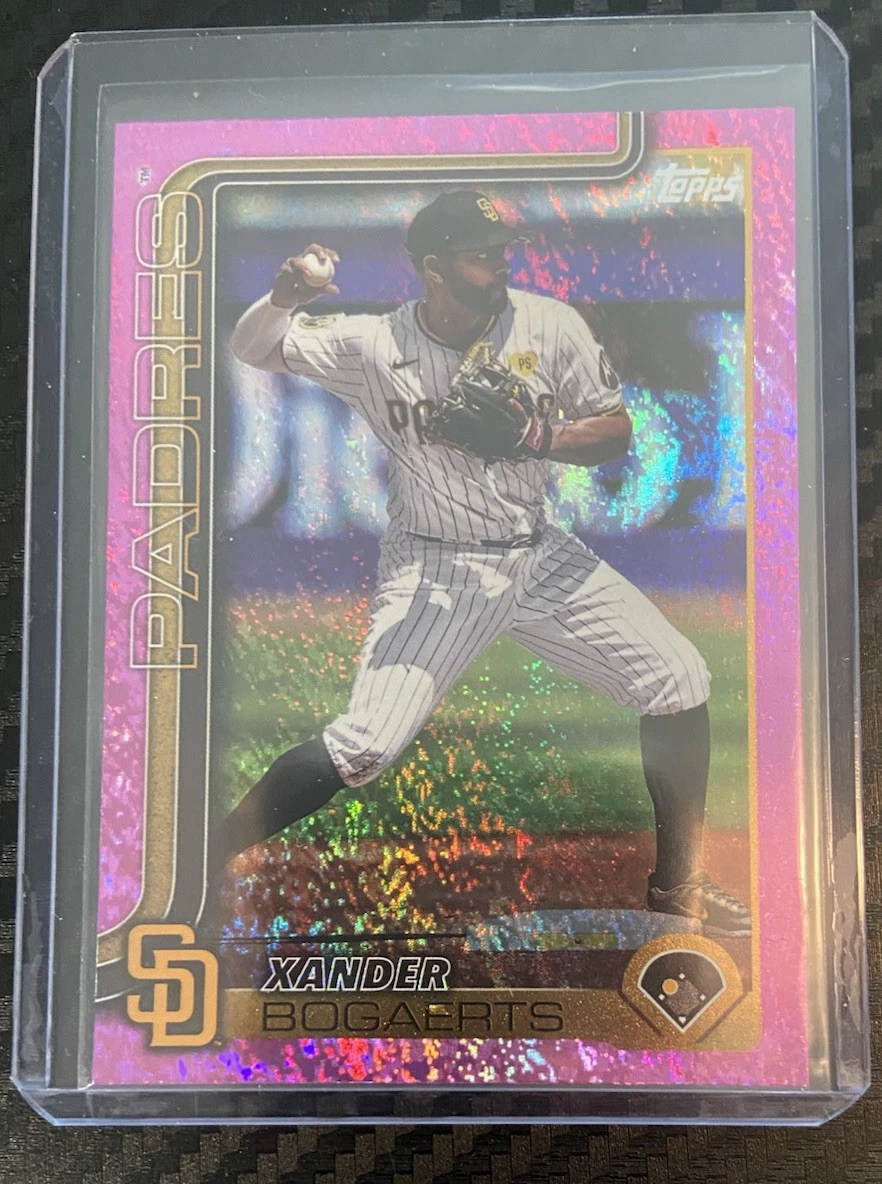 2025 Topps Series 1 Xander Bogaerts Holo Foil San Diego Padres