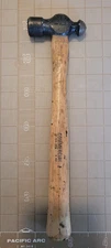 VAUGHAN TC 308 WOOD HANDLE 8 Oz.  12" BALL PEEN HAMMER
