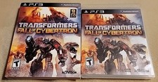 Transformers Fall of Cybertron - (Sony PlayStation 3, 2012, PS3) w/Slipcover
