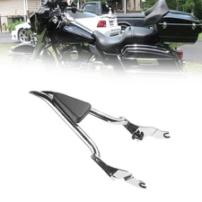 Backrest Sissy Bar Detachable Rear Steel Fit For Harley Road King 2009-2021