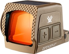 Vortex Defender-ST Enclosed Solar Micro Red Dot - Tan DFST-MRD3-E-T