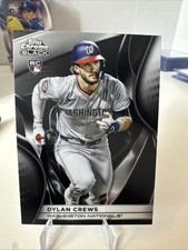 2025 Topps Chrome Black Dylan Crews RC Rookie #127 Nationals