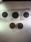 Nova Scotia Coin Lot - 5 Rare Pre Confederation Canadian Copper Coins 1840-1861 — photo 1