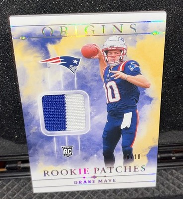 Drake Maye Origins RC 2 Color Patch /10