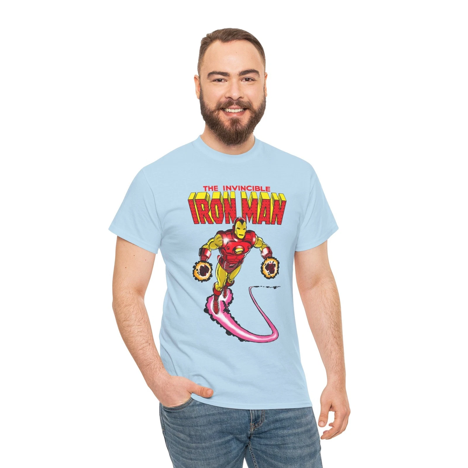 Iron Man T-Shirt - George Perez Art - Tony Stark - Marvel Comics - MCU