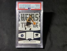 ANTHONY EDWARDS ROOKIE JERSEY DIE CUT CARD- 2020 Panini Crown Royale HEIR THRONE. rookie card picture
