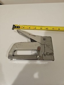 Vintage Swingline 101 Tacker Staple Gun Gray Metal Made in USA Long Island City