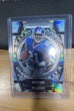 2025 Panini Prizm Black - Kaleidoscopic Tiki Barber #22 Silver Prizm