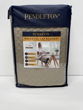 pendleton weighted lap blanket NEW Beige In Color
