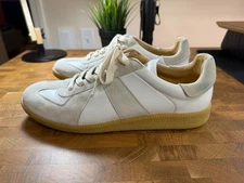 Oliver Cabell GAT Sneaker White Leather Suede Size 43, US 10.5