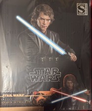 Hot Toys DX34AE Star Wars Anakin Skywalker Artisan W  Bonus OT Customs Sith Eyes