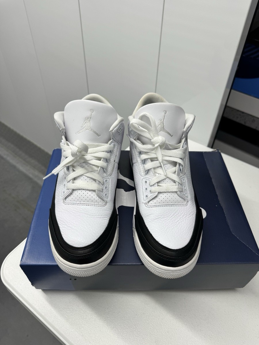 Air Jordan 3 Retro SP x Fragment Men's Sneakers Size 11 DA3595-100