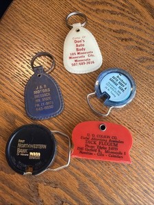 MINNESOTA Advertise Lot DRESBACH Winona MINNEAPOLIS Minnesota City Auto Keychain