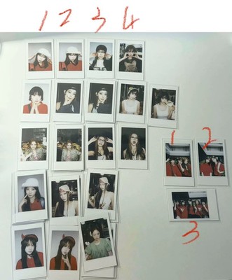 LE SSERAFIM SPAGHETTI INSTANT POLAROID WEVERSE PHOTOCARD OFFICIAL