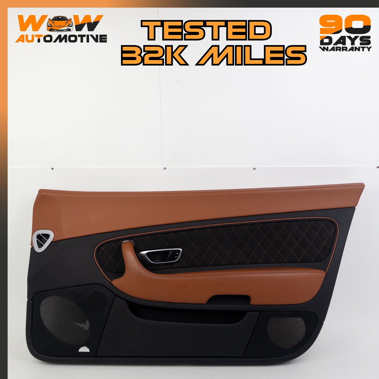 10-13 BENTLEY CONTINENTAL SUPERSPORTS FRONT RIGHT INTERIOR DOOR PANEL OEM