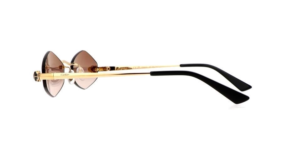 CARTIER Panthere De Cartier Sunglasses CT0433S 002 Gold
