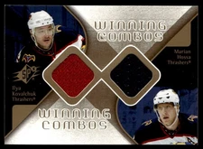 2007-08 SPx Winning Combos Marian Hossa/Ilya Kovalchuk Atlanta Thrashers #WC-IM