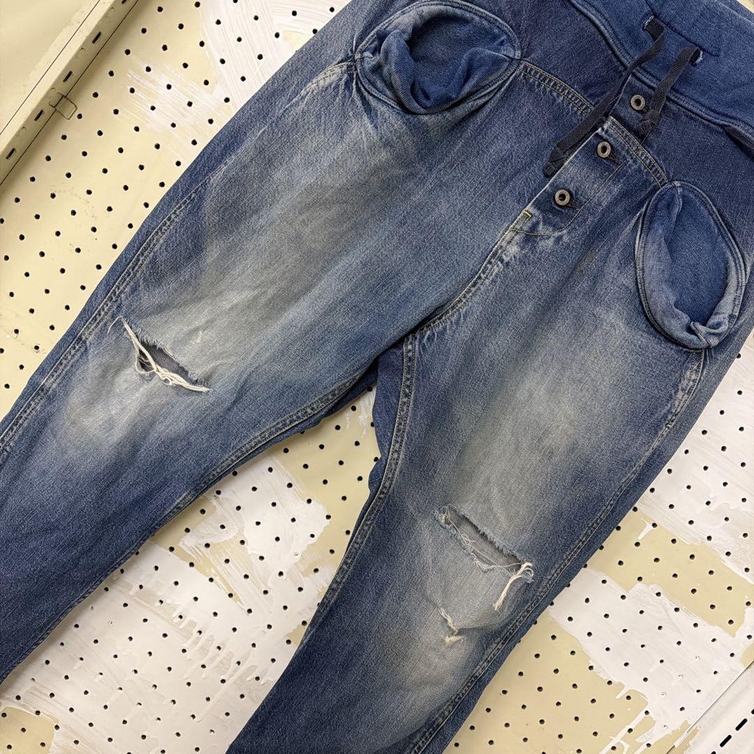 Kapital Capital Early 2000 Denim X Sweat Docking Pants thumbnail 13