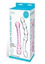 Glas 2 Pc Double Pleasure Glass Set/FREE SHIPPING