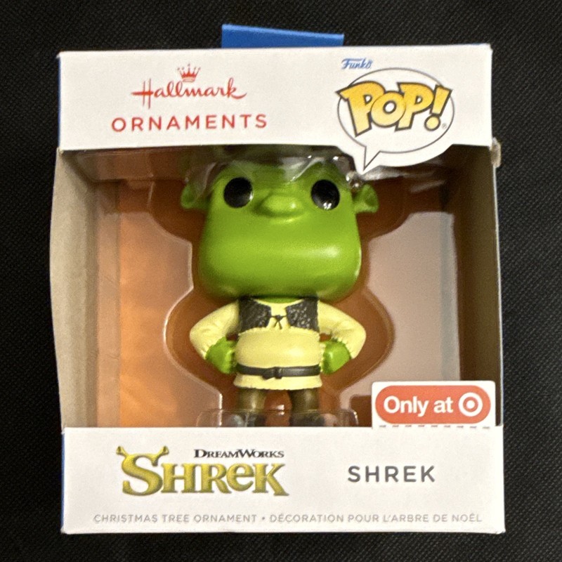 Hallmark Funko POP! Shrek Christmas Hanging Ornament Green Target Exclusive