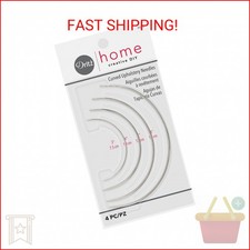 Dritz Home 9020 Curved Upholstery Hand Needles, Size 3, 4, 5 & 6-Inch (4-Piece)